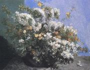 Gustave Courbet Flower USA oil painting artist